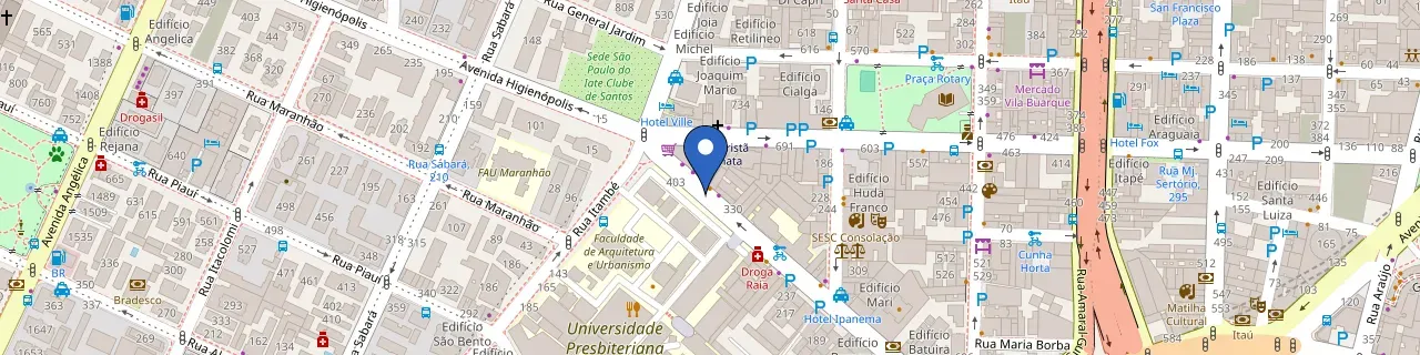 Mapa da estação Power2Go