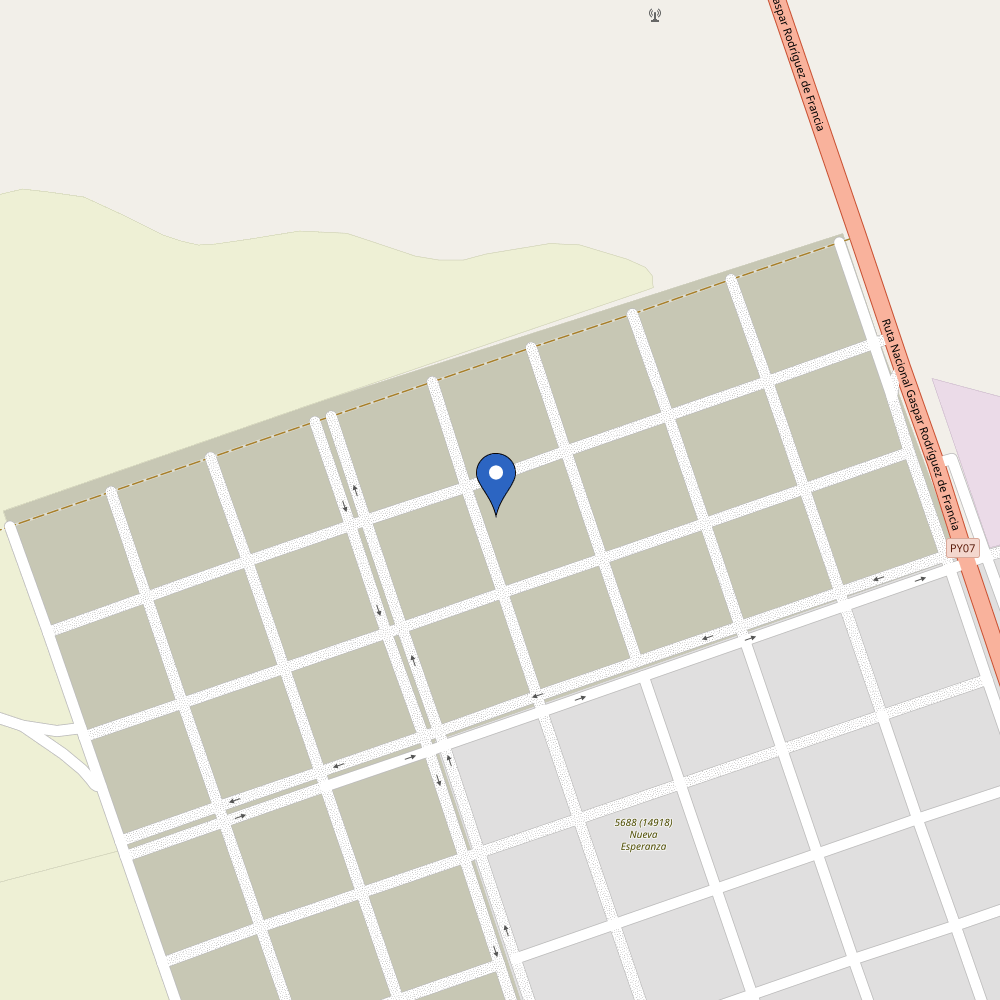 Mapa da estação Douglas Pavan