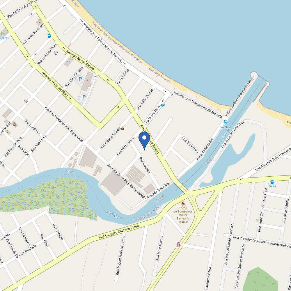 Mapa da estação 30kW DC - Eletrocentro