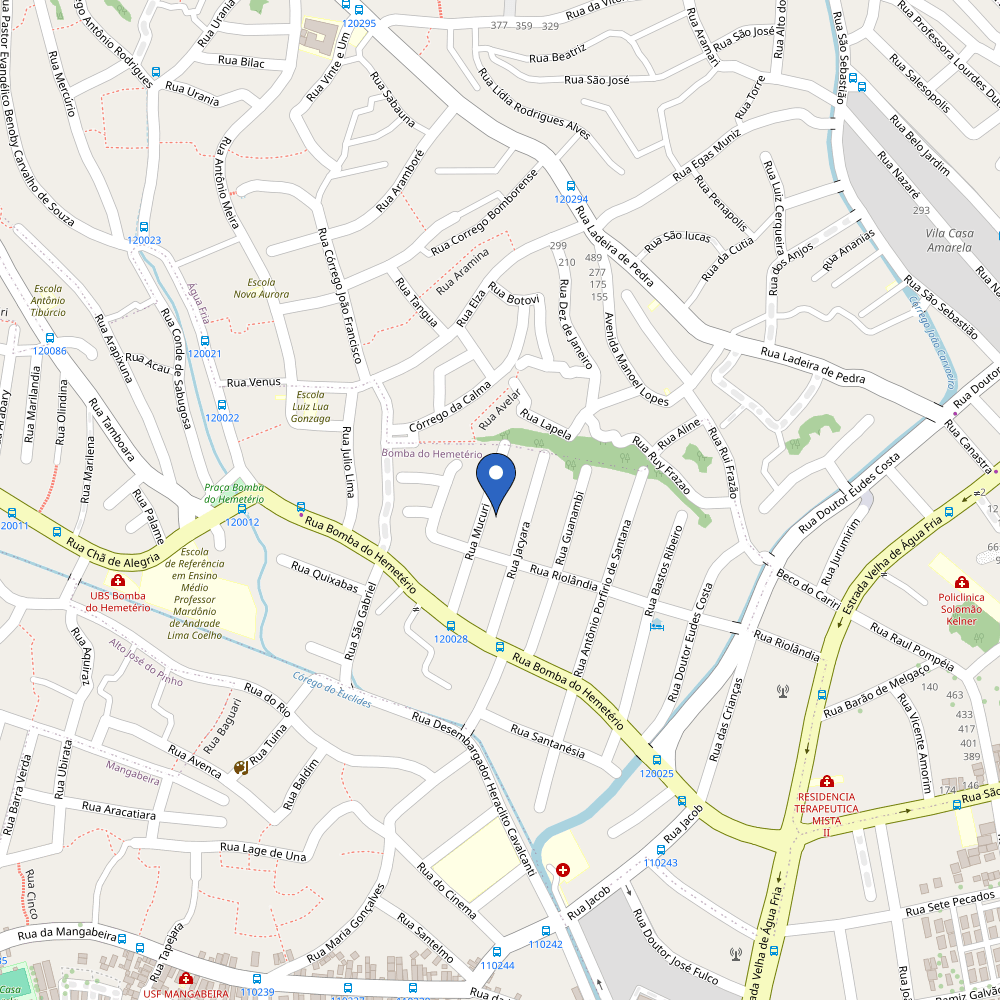 Mapa da estação POSTO JEFF