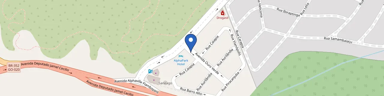 Mapa da estação Saga BMW