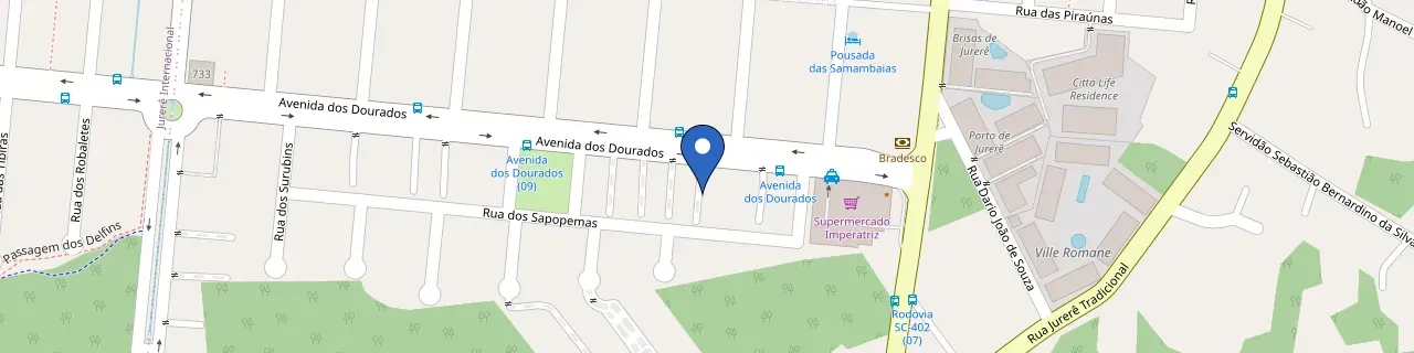 Mapa da estação Nosso Posto