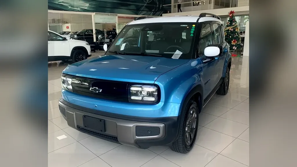 Foto de um chevrolet spark euv