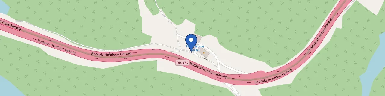 Mapa da estação Posto Monte Carlo