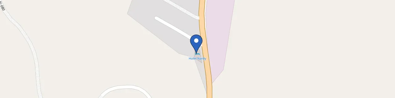 Mapa da estação Hotel Nardy