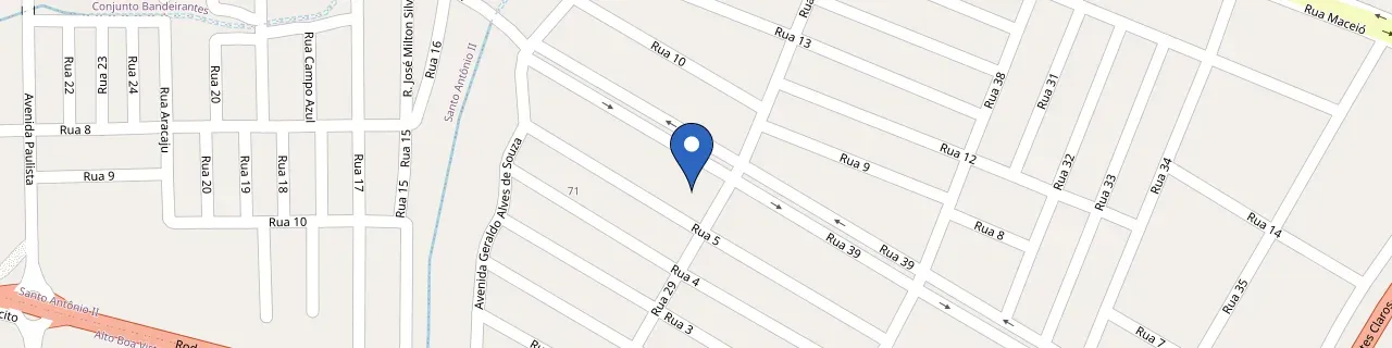 Mapa da estação Gilson