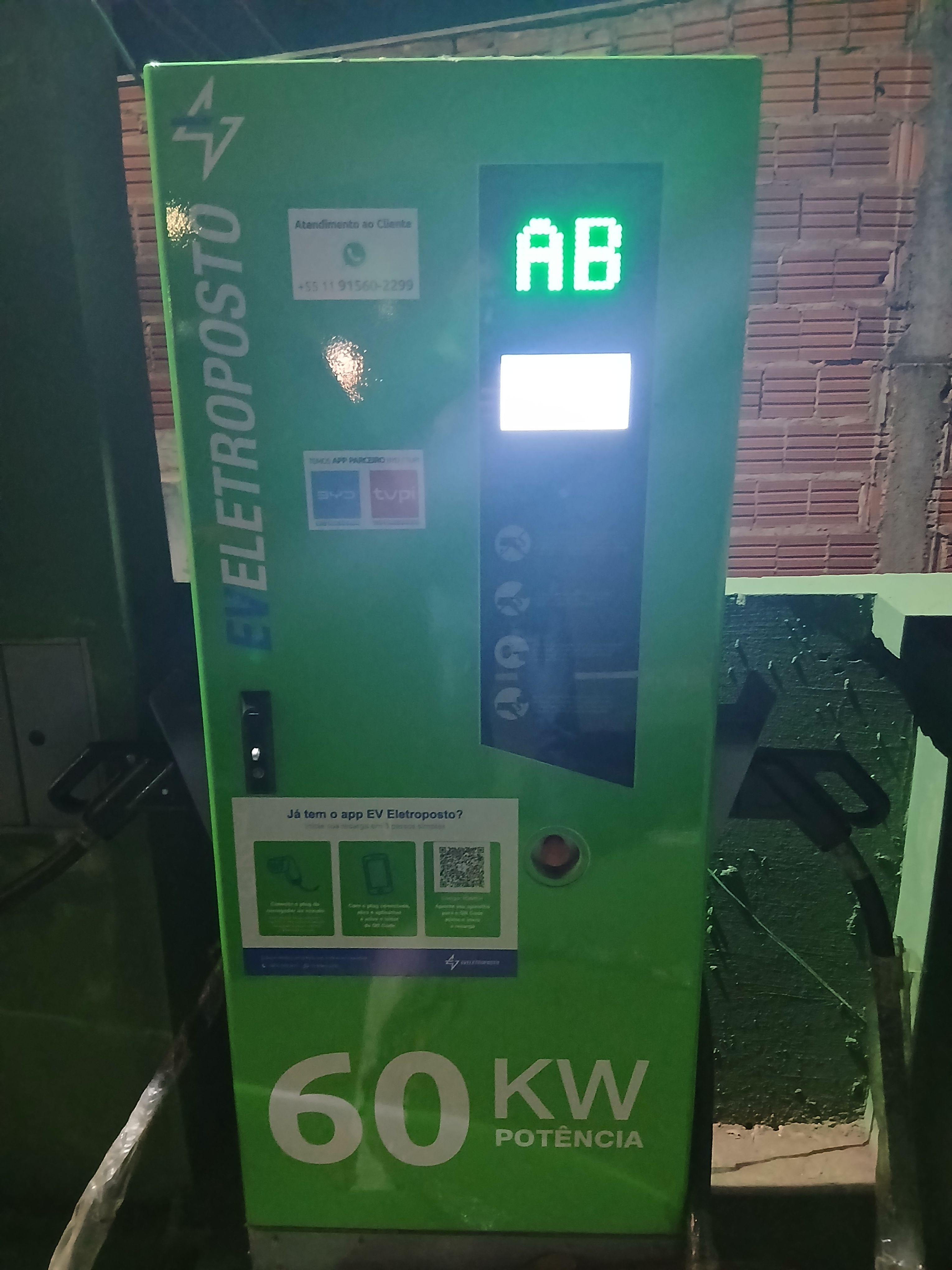 Foto 2 da estação Equipec - Ev Eletroposto 60 Kw
