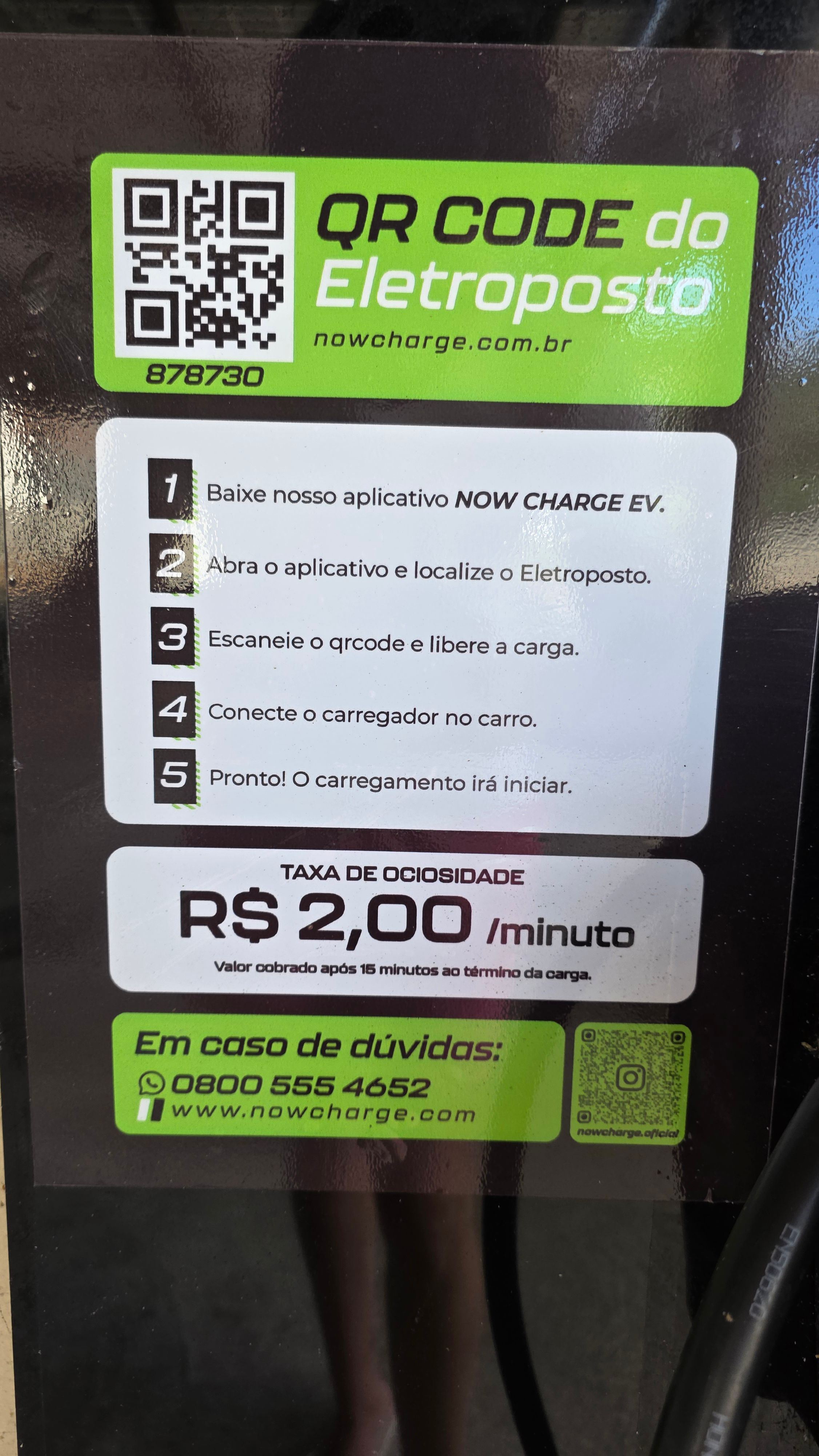 Foto 2 da estação Porto Calém Praia Hotel - Now Charge 22kW
