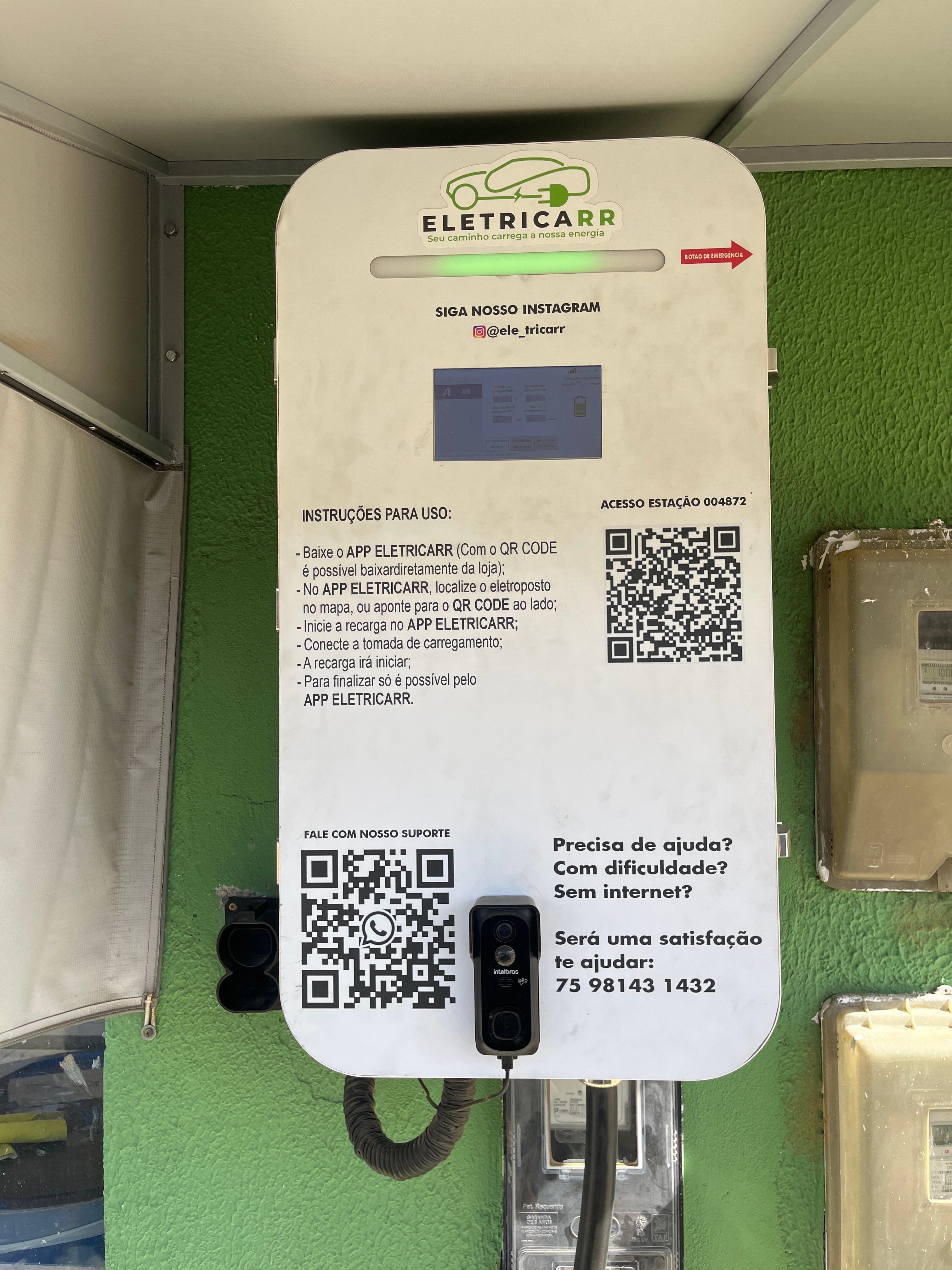 Foto 1 da estação EletricaRR - Posto Distrito GNV