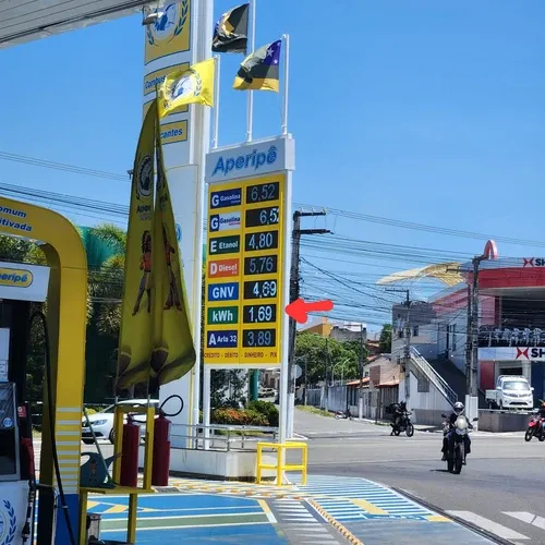 Foto 2 da estação Posto Aperipê